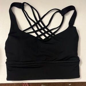 Black LuluLemon Sports Bra